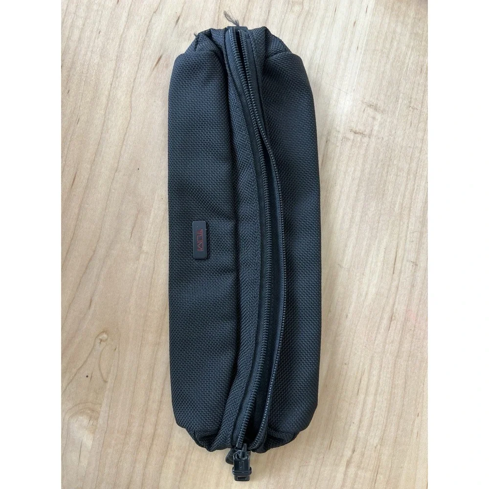 Tumi Alpha T-Pass Expandable Briefcase Laptop Bag Nylon Black 26145DH Reg $475